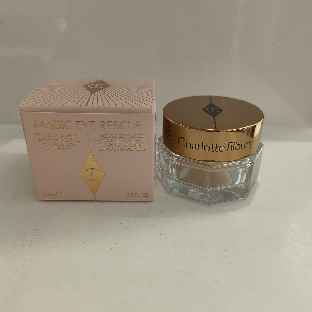 Charlotte Tilbury Magic Eye Rescue Cream - Gold and Pink Packaging